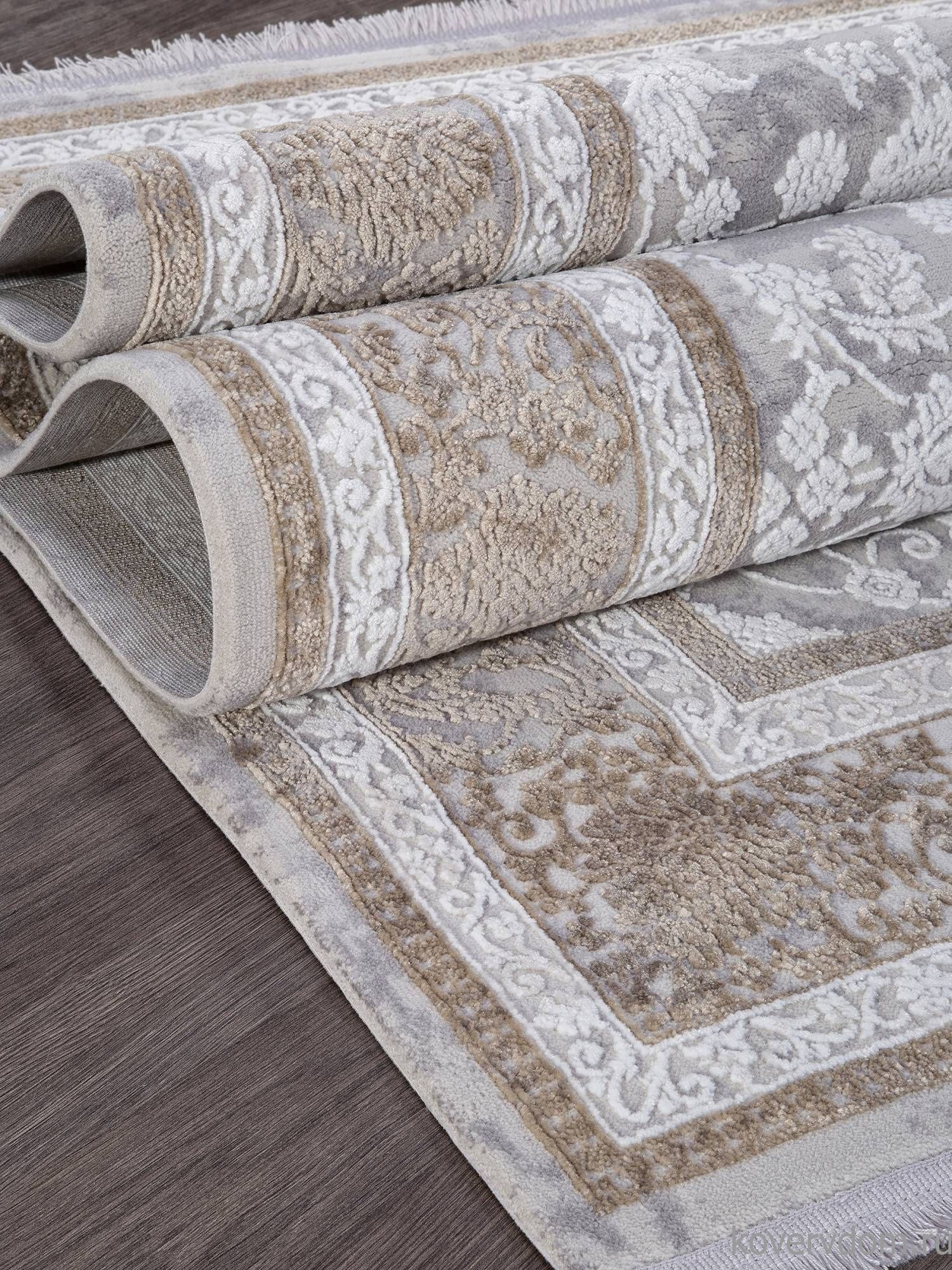 Ковер FORT 04012B WHITE / L.BEIGE