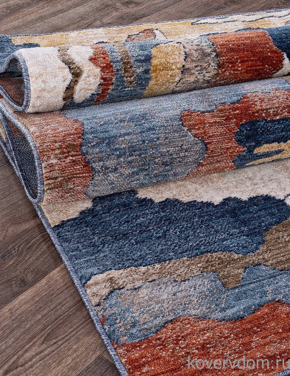 Ковер ZEUS B3465A VANILLA / BLUE