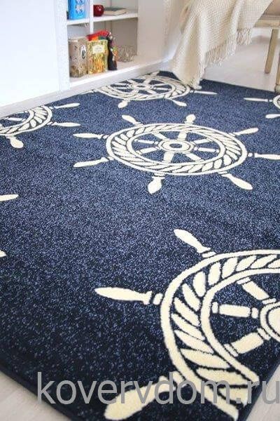 Ковер МОРСКОЙ со ШТУРВАЛОМ Ковер МОРСКОЙ со ШТУРВАЛОМ
