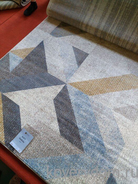 Ковер SOFT Halleby grey Скандинавиан