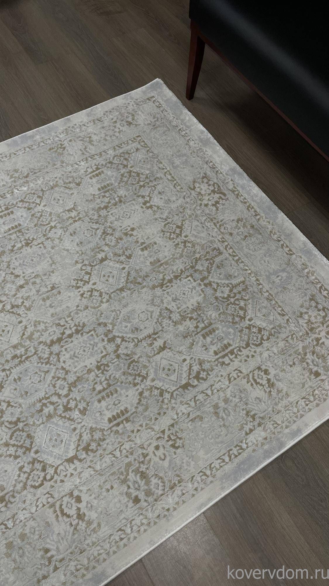 Ковер AMELI 9255A S.BEIGE / P.WHITE