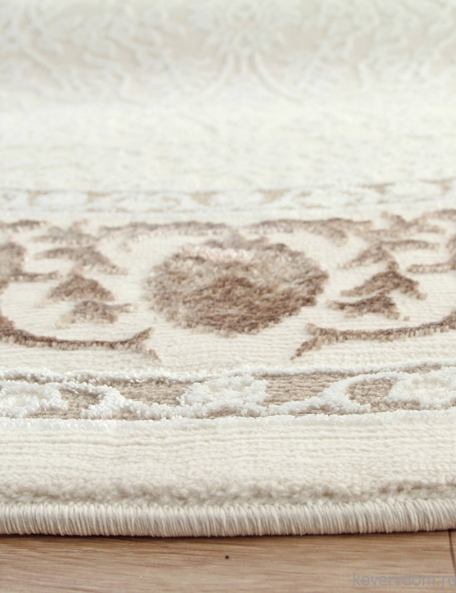 Ковер Pacha 07821B POLY.C.KREM / POLY.C Овал