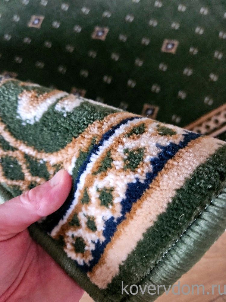 Ковровая дорожка LILIA 40098-03 зеленая Ковровая дорожка LILIA 40098-03 зеленая