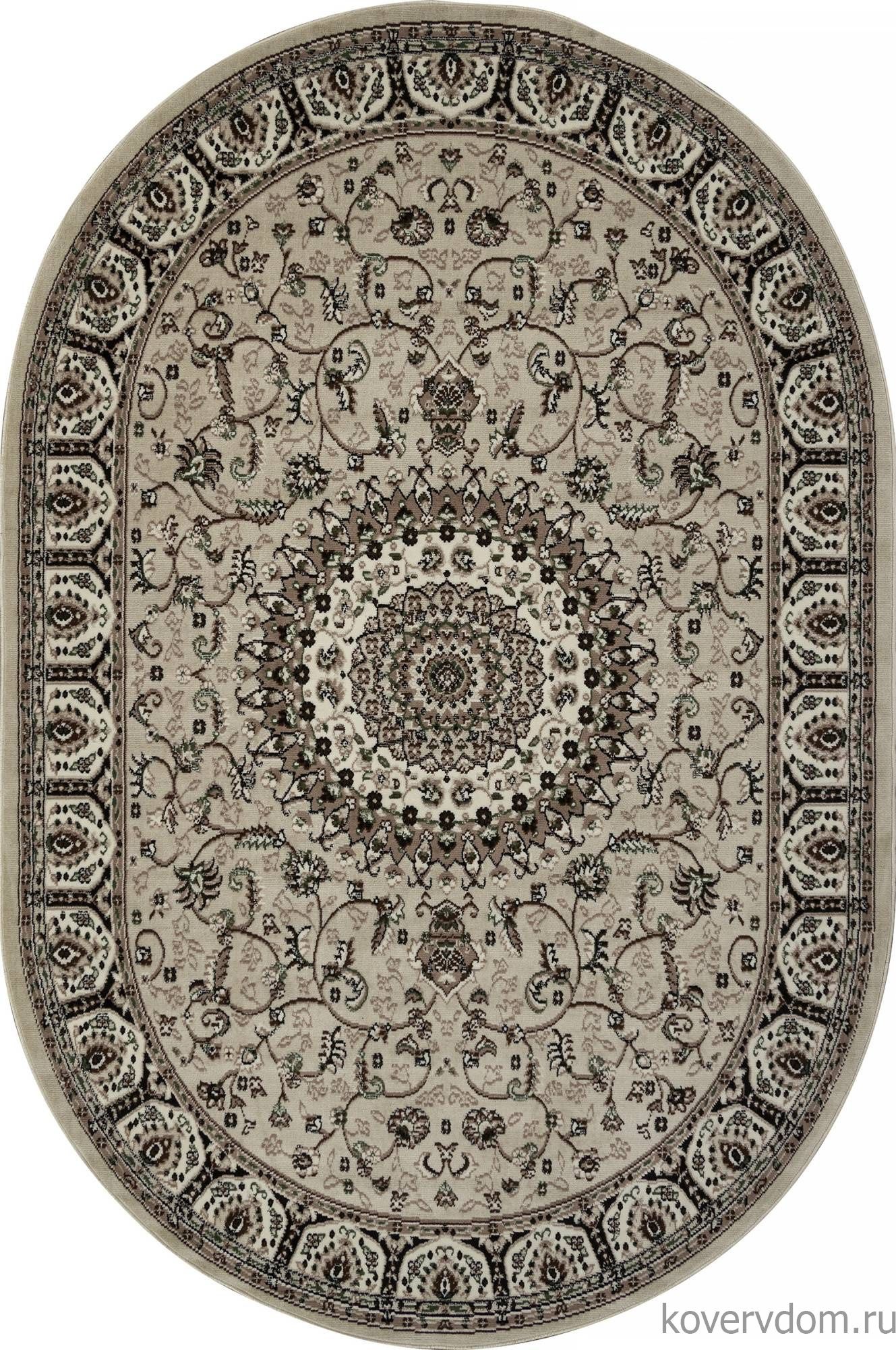 Ковер GAVANA D409 BEIGE Овал