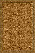 Круглый ковер в кабинет или бильярдную 1-23 коричневый