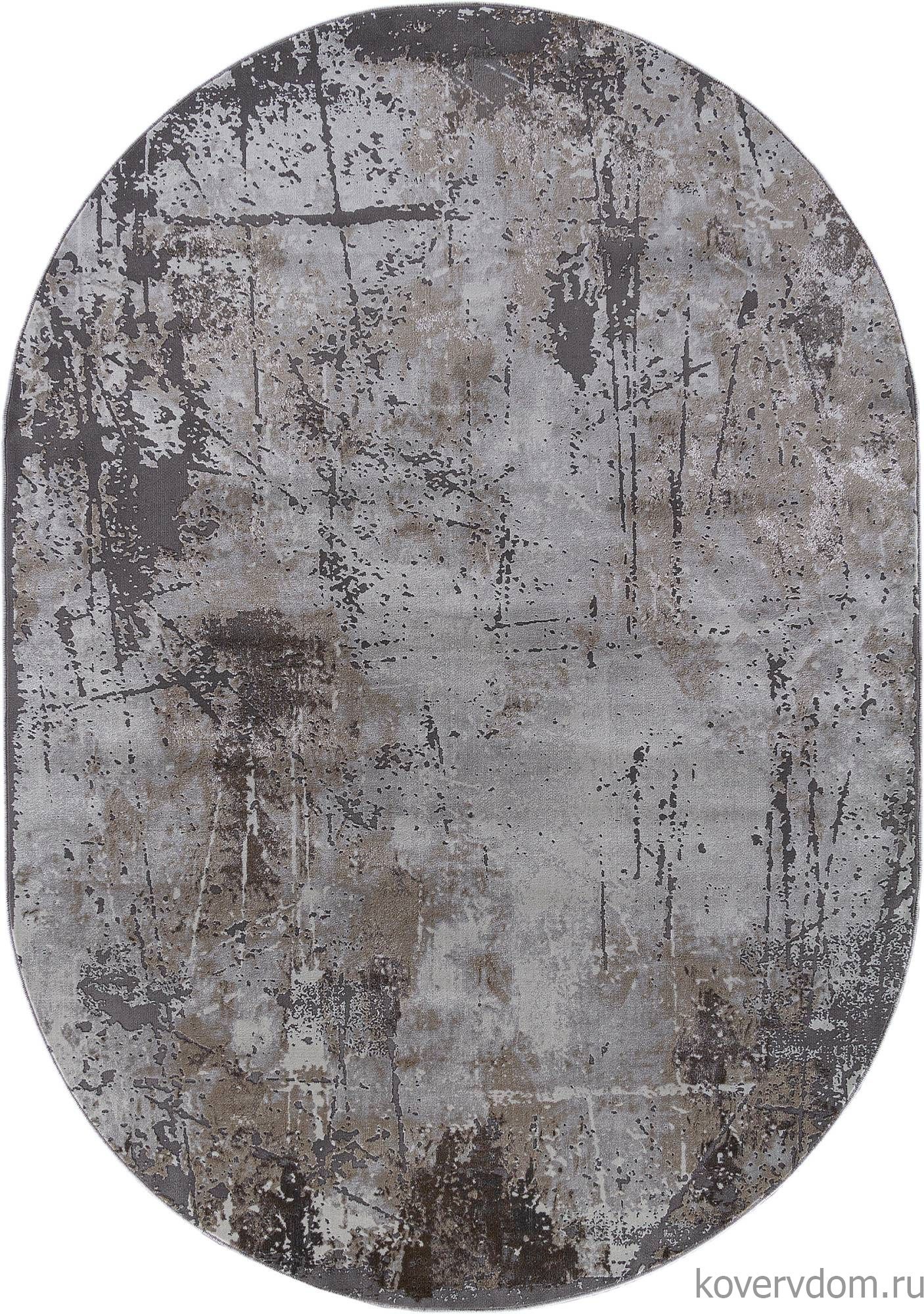 Ковер GRAFF 3433 GRAY-BEIGE Овал