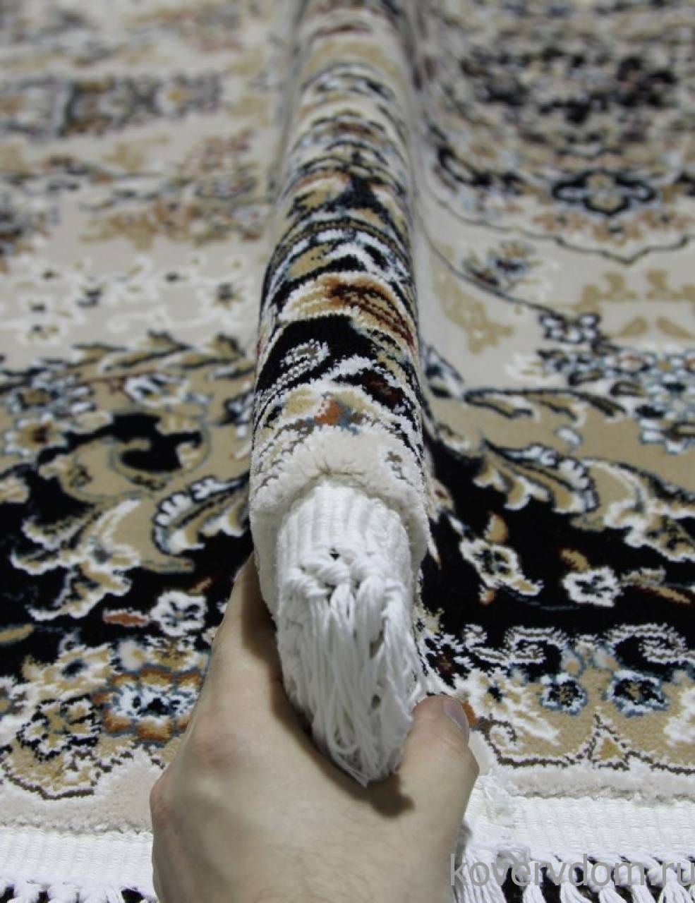 Ковер SHAHREZA d211 CREAM-NAVY Овал Ковер SHAHREZA d211 CREAM-NAVY Овал