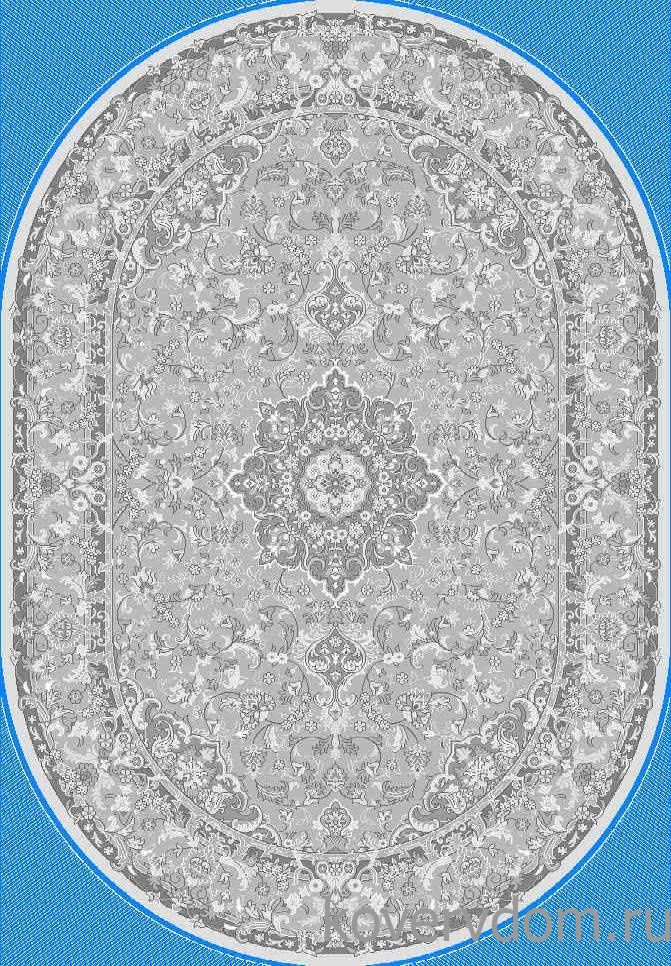 Ковер ARMINA GA075G GREY / GREY Овал