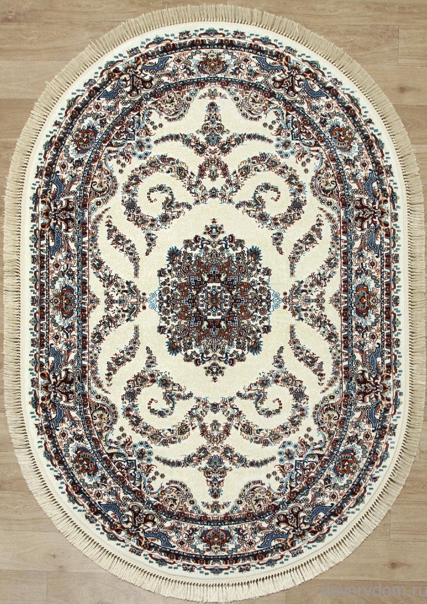 Ковер BROOKLYN 08612A CREAM / CREAM Овал Ковер BROOKLYN 08612A CREAM / CREAM Овал