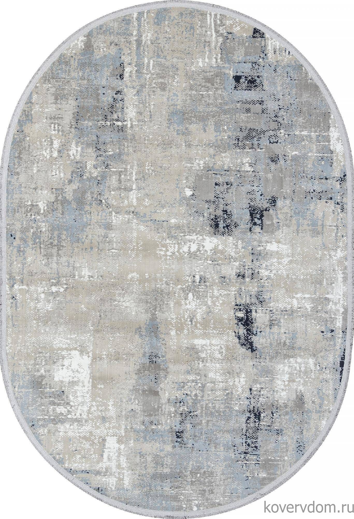 Ковер LORENZO C288AH GREY / L.BLUE Овал Ковер LORENZO C288AH GREY / L.BLUE Овал