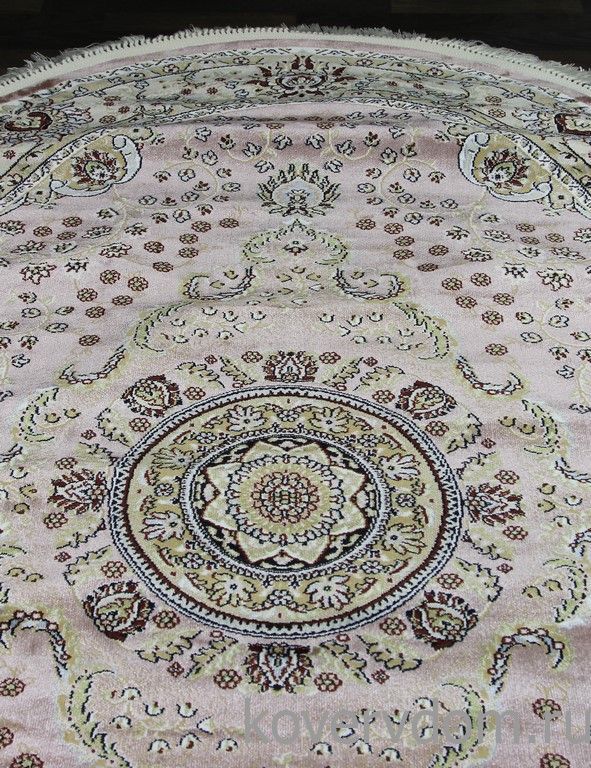 Ковер MASHAD PRESTIGE 02847A L.PINK / L.PINK Овал