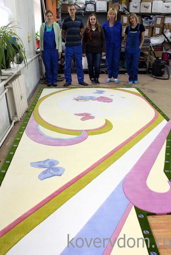 Детский ковер ручной работы Волшебная фея