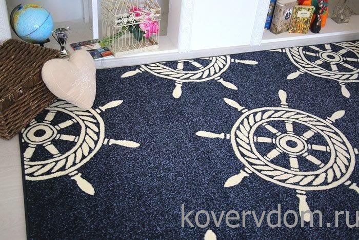 Ковер МОРСКОЙ со ШТУРВАЛОМ Ковер МОРСКОЙ со ШТУРВАЛОМ