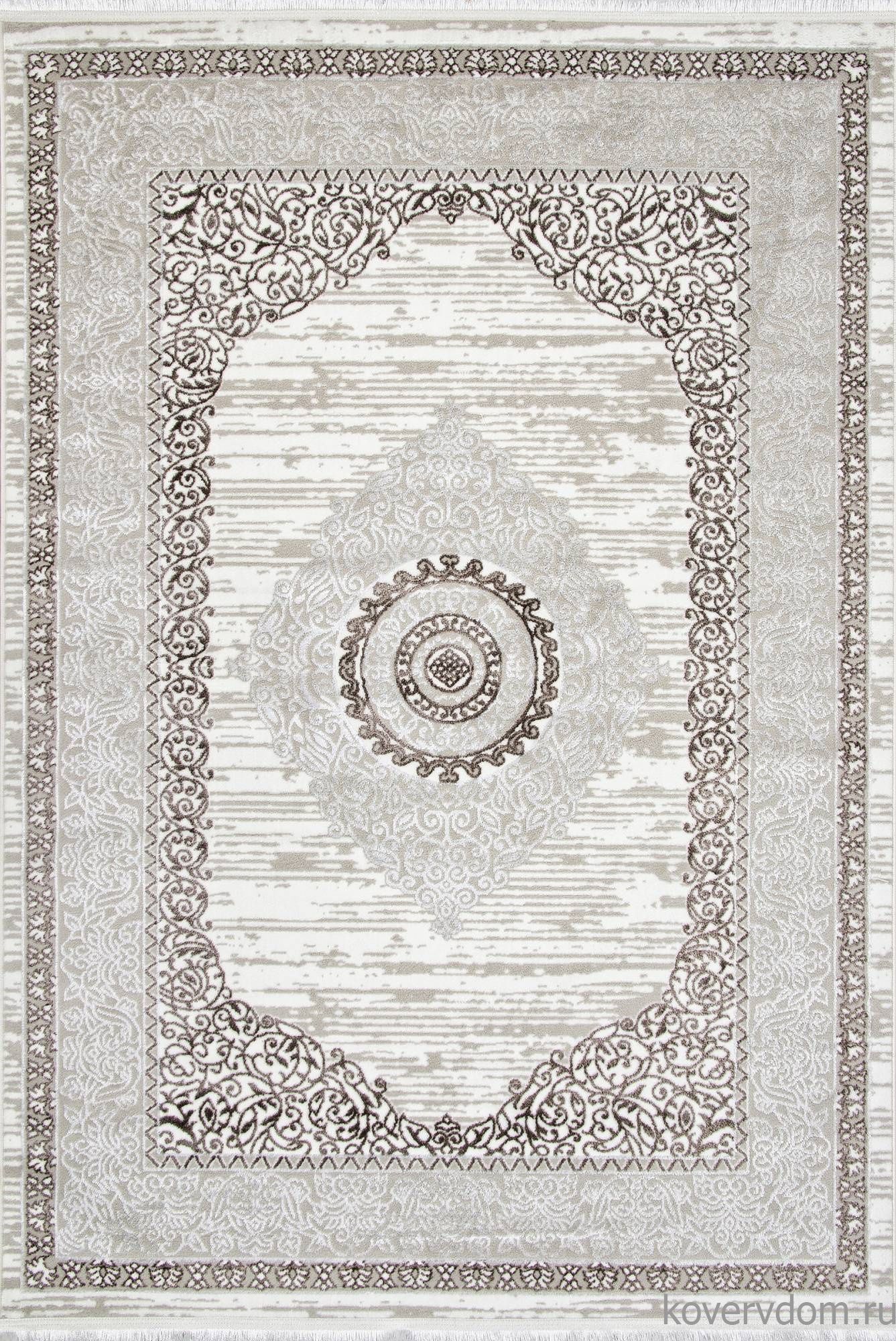 Ковер ALFANI Q012A BROWN FDY/CREAM SHRINK Ковер ALFANI Q012A BROWN FDY/CREAM SHRINK