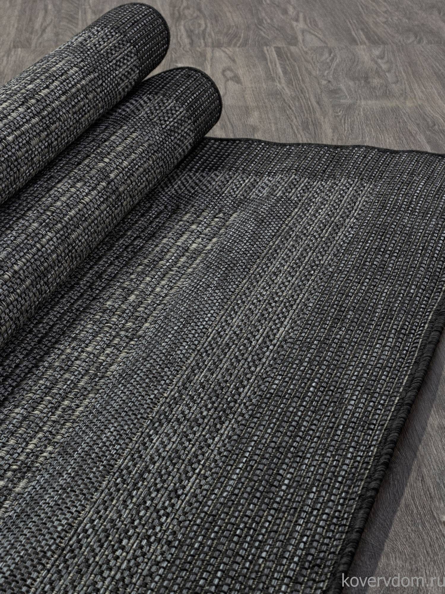 Ковер-циновка INDIGO S117 D.GRAY-BLACK Ковер-циновка INDIGO S117 D.GRAY-BLACK