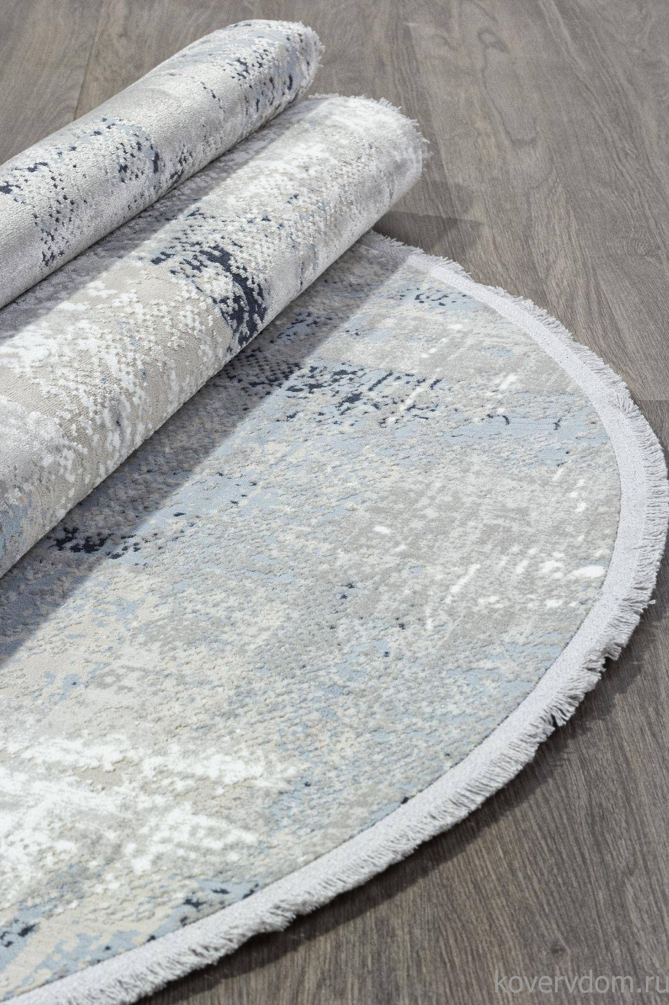 Ковер LORENZO C288AH GREY / L.BLUE Овал Ковер LORENZO C288AH GREY / L.BLUE Овал