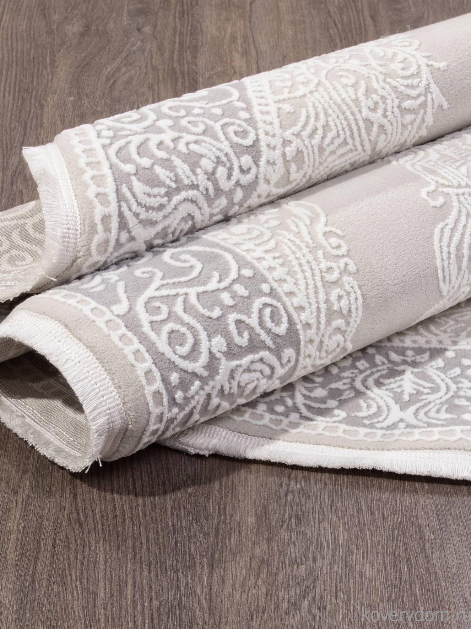 Ковер MODA 1386 ACIK GRI Овал
