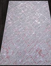 Ковер в спальню розовый LIMAN F164 GRAY-PINK
