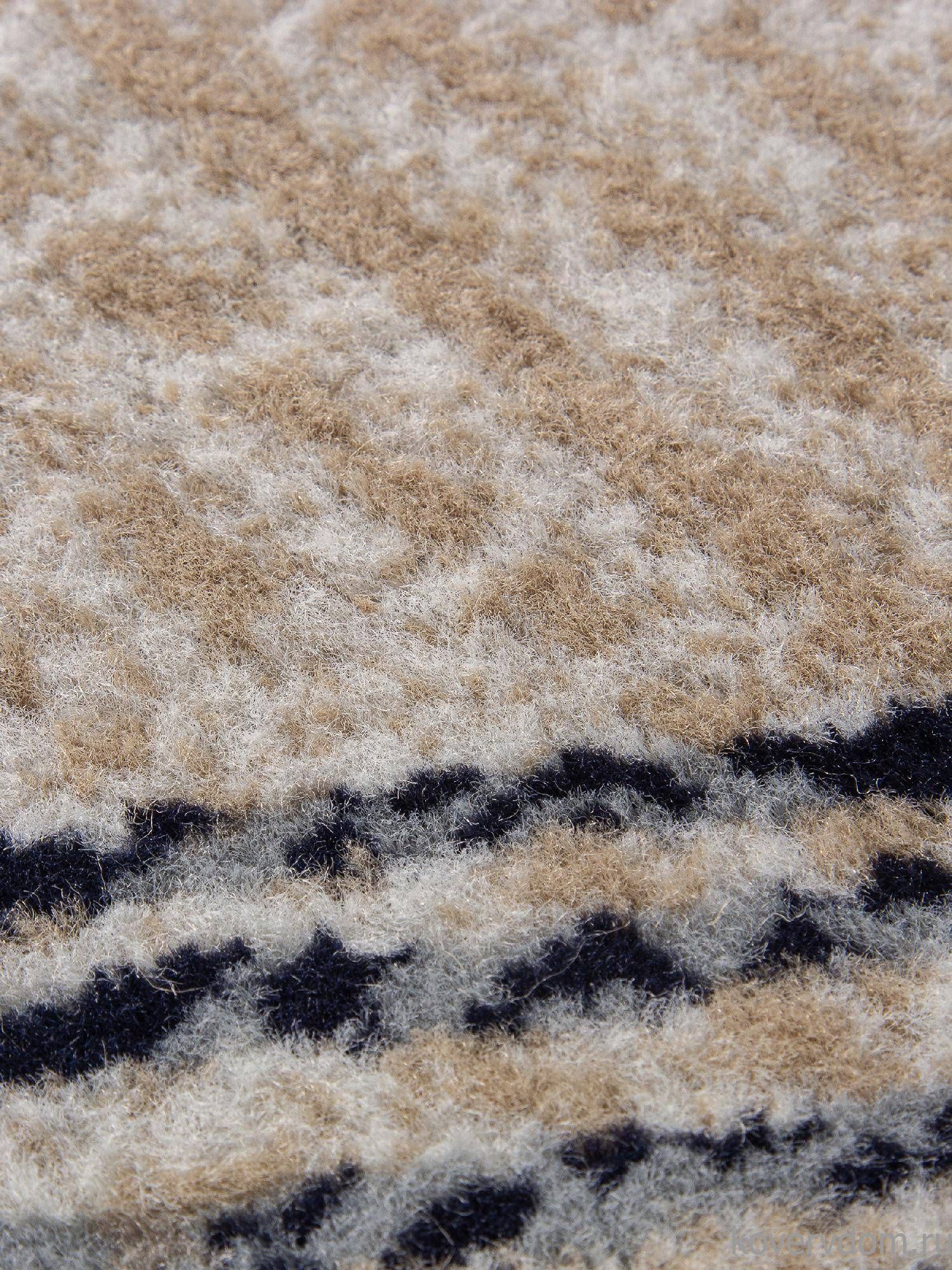 Ковер PRAGA 06022A TOZ GRI / LACIVERT Овал