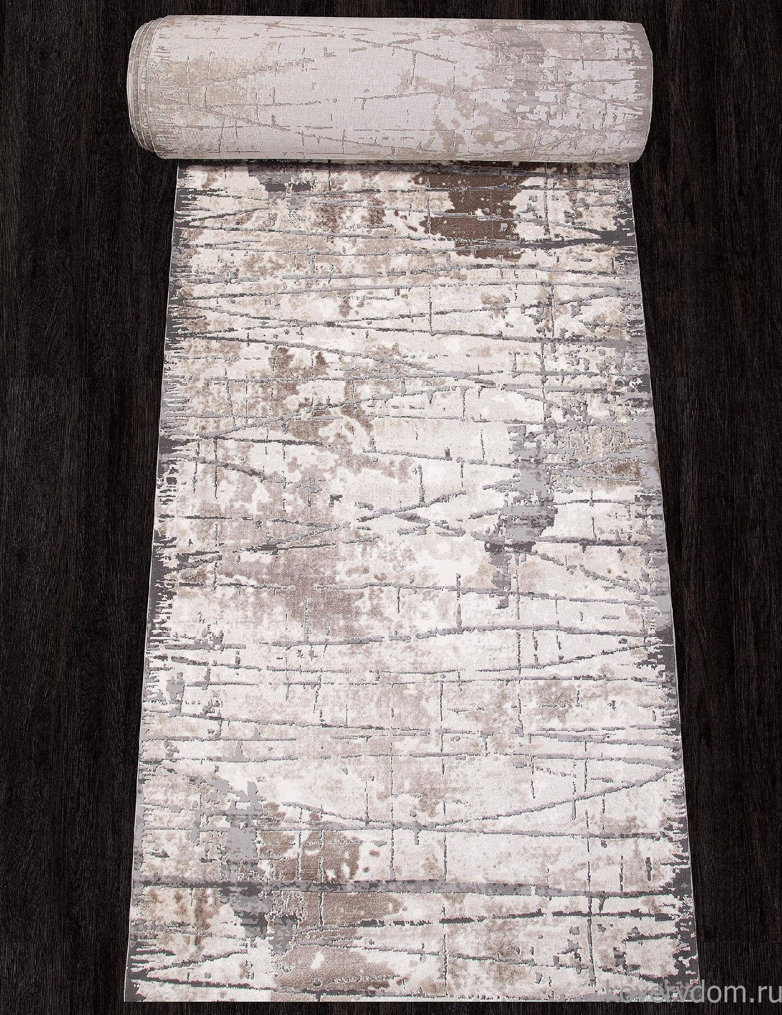 Ковровая дорожка ARMINA 03802A GREY / BROWN Ковровая дорожка ARMINA 03802A GREY / BROWN