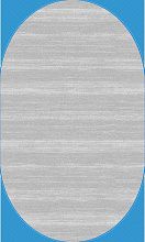 Овальный ковер NENSI GL092G GREY / GREY Овал