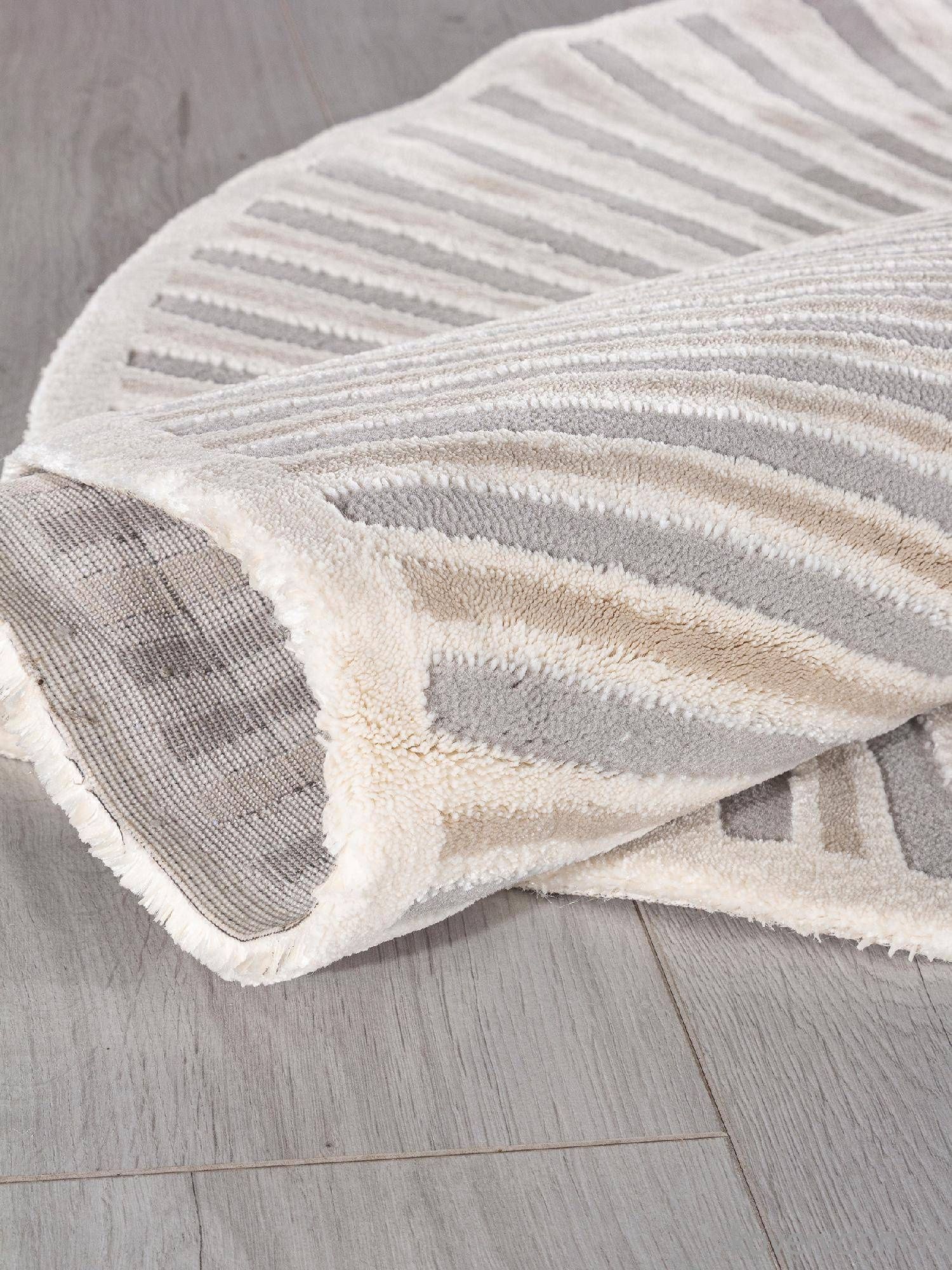 Ковер SAFIR-A 00837C GREY / BROWN Круг Ковер SAFIR-A 00837C GREY / BROWN Круг