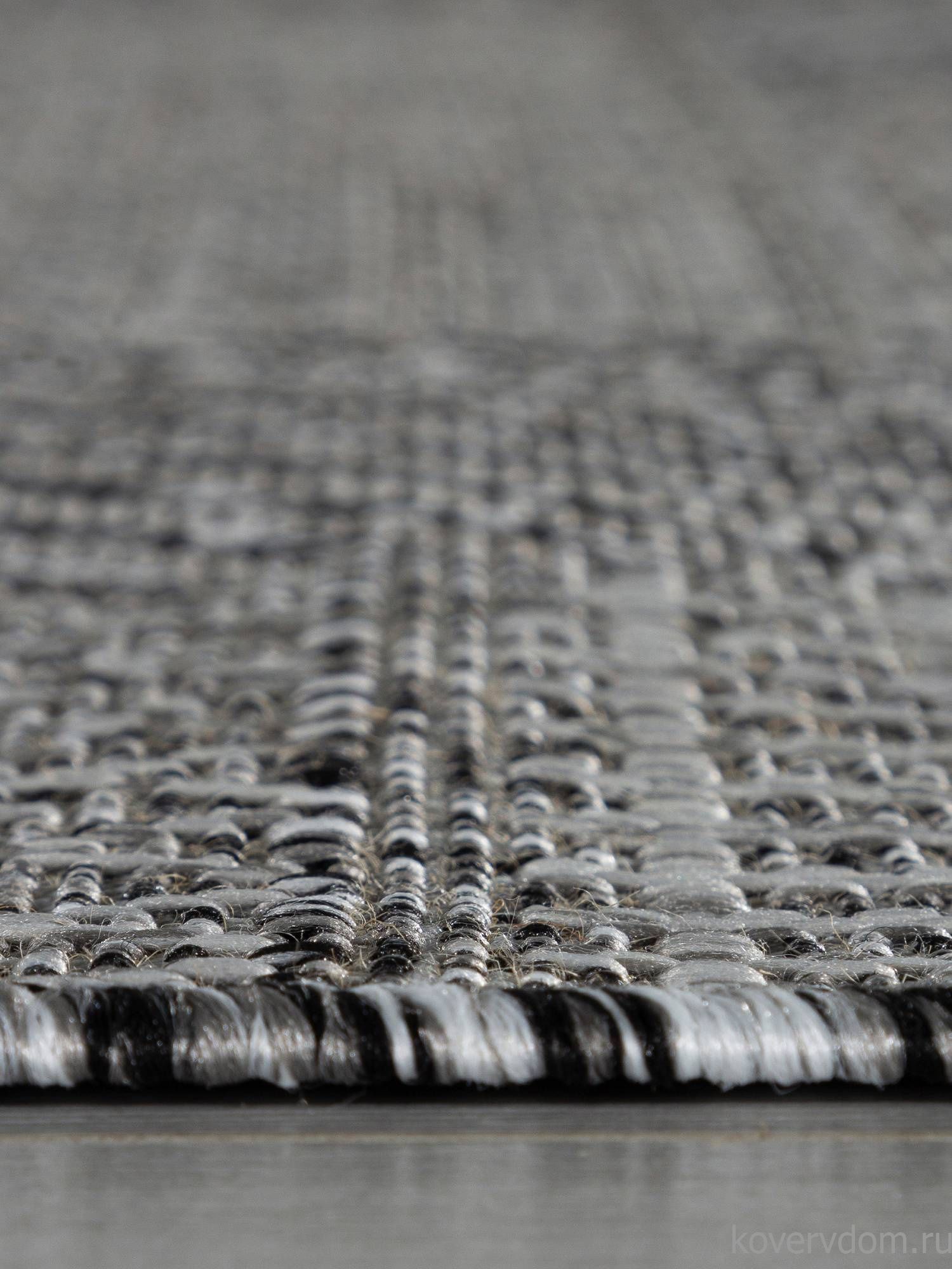 Ковер KAIR S160 DARK GRAY Овал