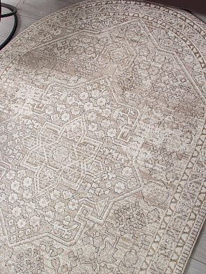 Ковер NOVA 04293A BEIGE FDY / CREAM HB Овал