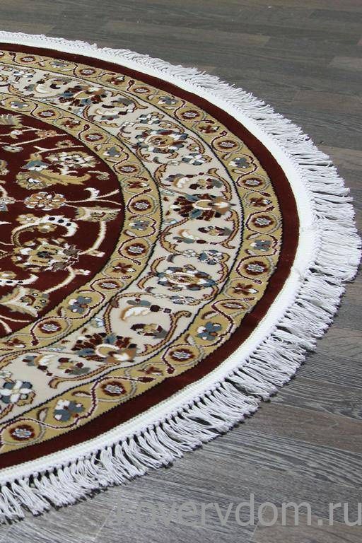 Ковер SHAHREZA d210 RED 2 Круг