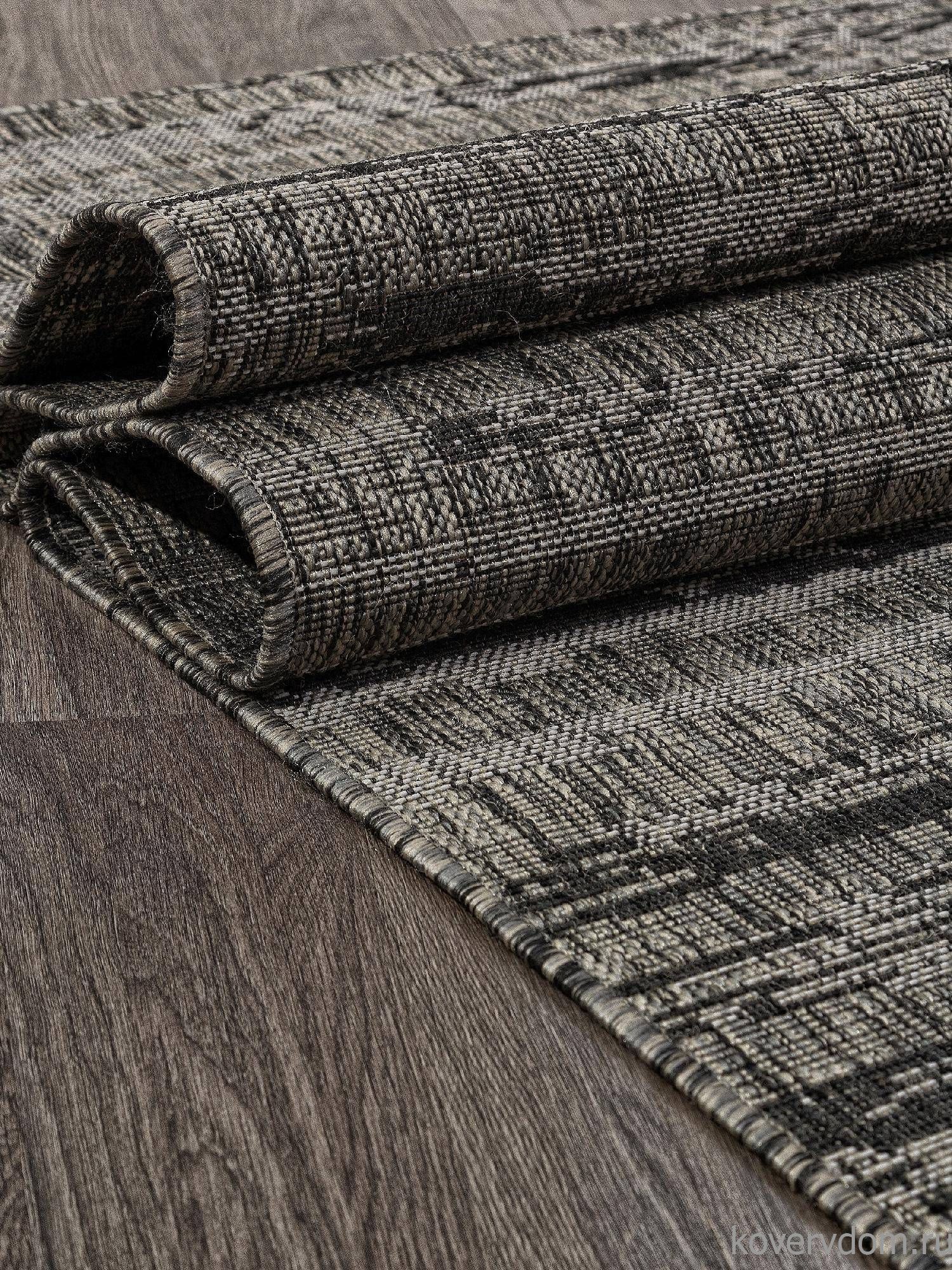 Ковер-циновка KAIR-A S143 BLACK-GRAY