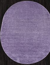 Ковер длинноворсовый фиолетовый MAKAO S600 F.LILAC Овал