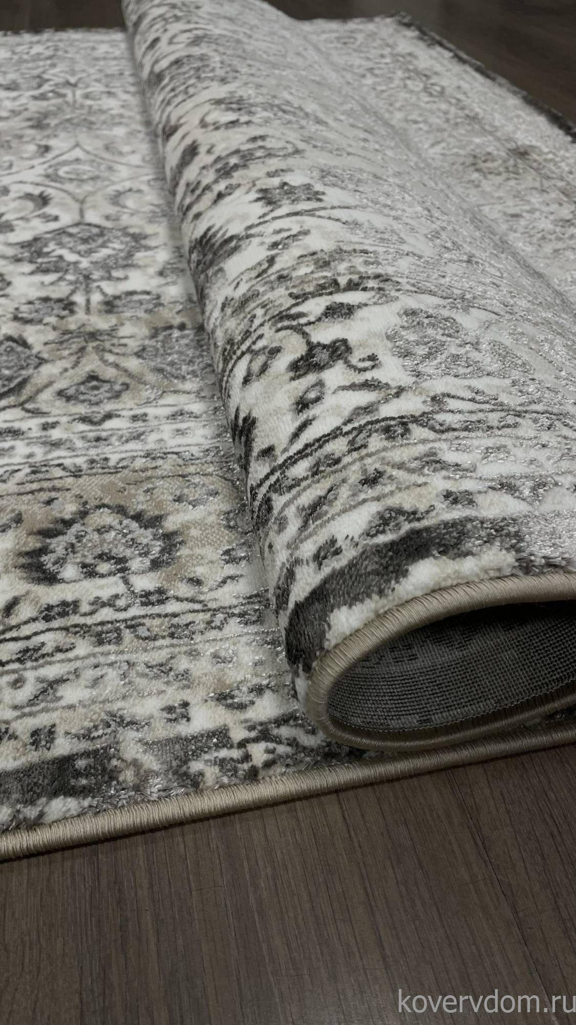 Ковер LILY 8504A S.WHITE / P.VIZON