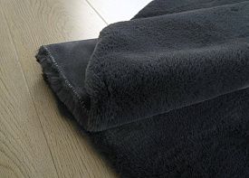 Круглый ковер черный RABBIT PREMIUM MS1000 ANTRACITE Круг